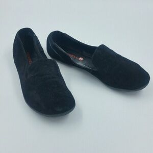 MERRELL l Black Velvet Slip on Foot Wear